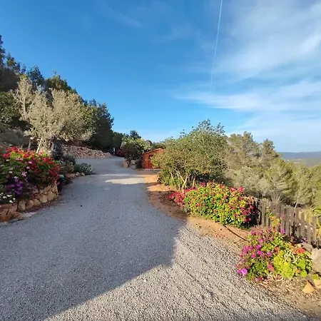Casa Lluc Con Piscina, Jardin Y Vista Al Campo