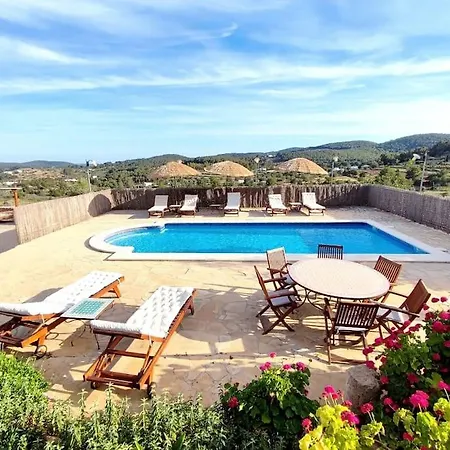 بيت للعطل Casa Lluc Con Piscina, Jardin Y Vista Al Campo سانت ميكيل ذي بالان