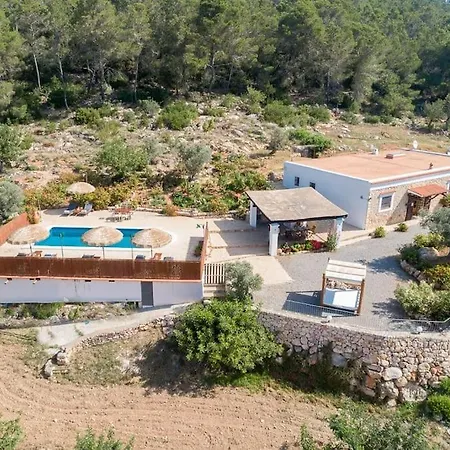 Casa Lluc Con Piscina, Jardin Y Vista Al Campo سانت ميكيل ذي بالان