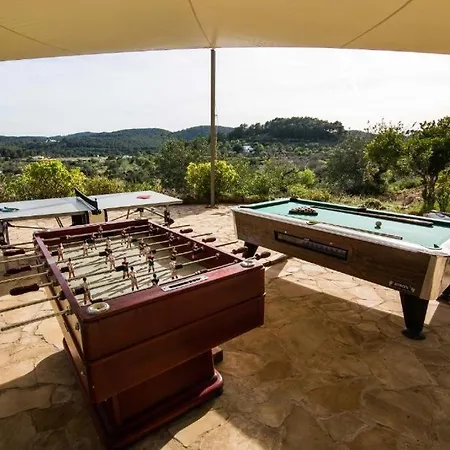 Casa Lluc Con Piscina, Jardin Y Vista Al Campo * سانت ميكيل ذي بالان
